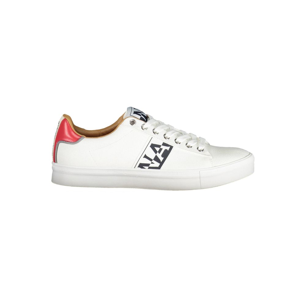 Napapijri White Polyester Men's Sneaker